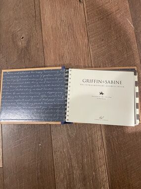 Chronicle Books Griffin & Sabine Address Book - Navy Blue and Cream